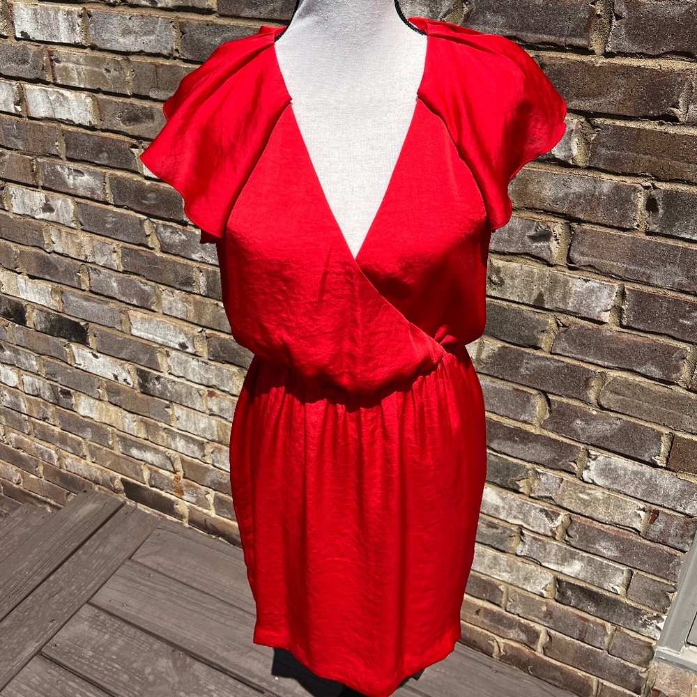 Armani Exchange | red | dress | size 8 | knee length